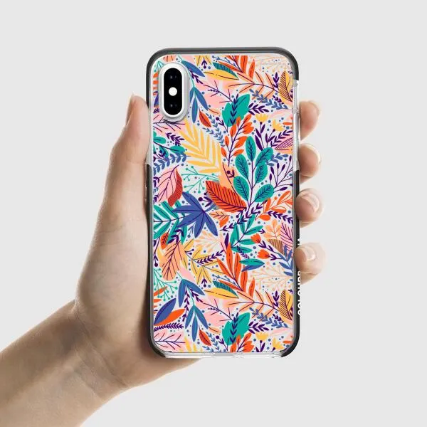 iPhone Case - Bright Tropical Leaf