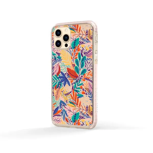 iPhone Case - Bright Tropical Leaf