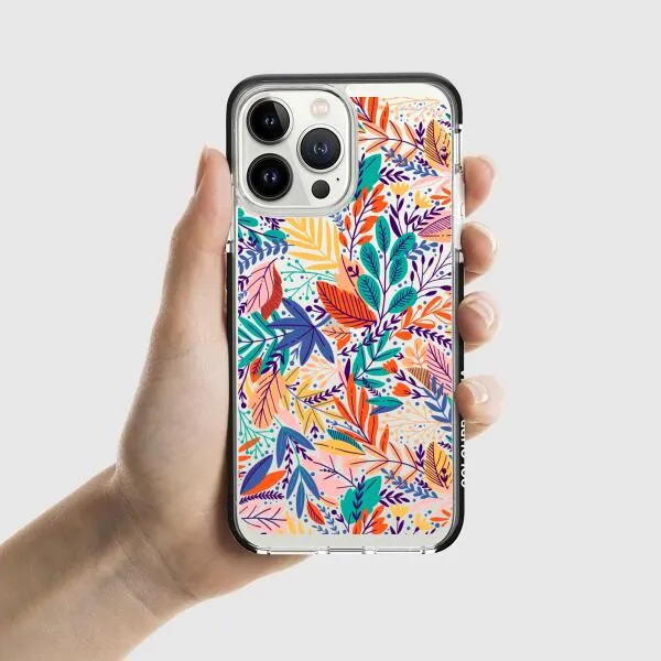 iPhone Case - Bright Tropical Leaf