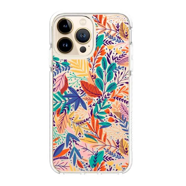 iPhone Case - Bright Tropical Leaf