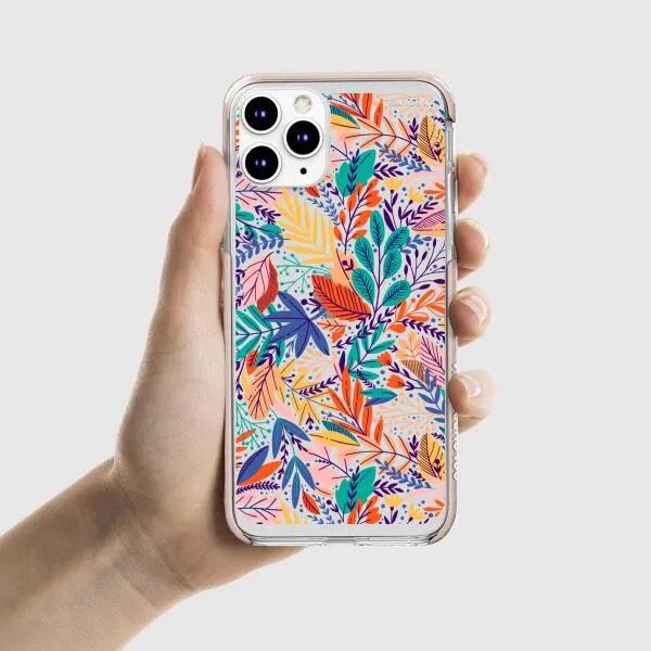 iPhone Case - Bright Tropical Leaf