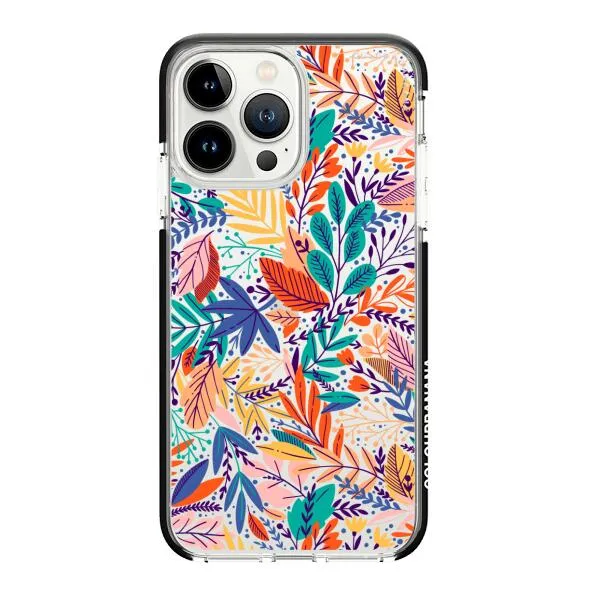 iPhone Case - Bright Tropical Leaf