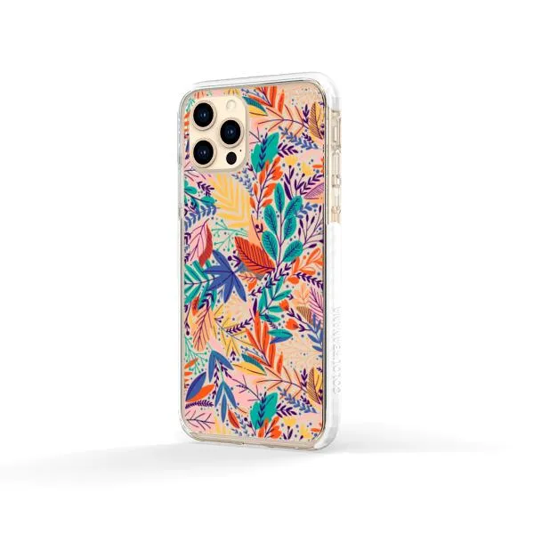 iPhone Case - Bright Tropical Leaf