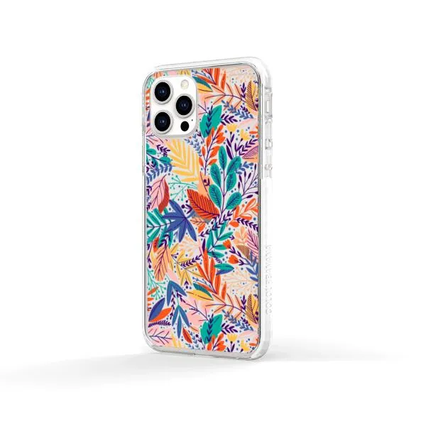 iPhone Case - Bright Tropical Leaf