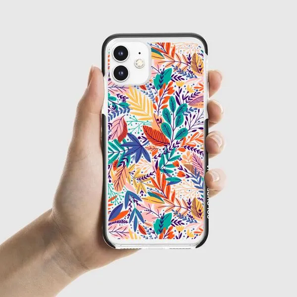 iPhone Case - Bright Tropical Leaf