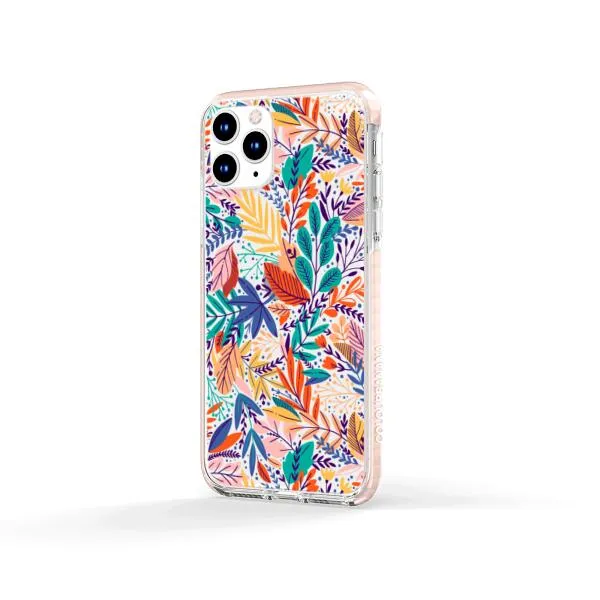 iPhone Case - Bright Tropical Leaf