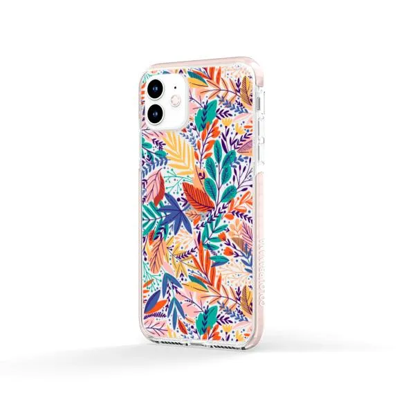 iPhone Case - Bright Tropical Leaf