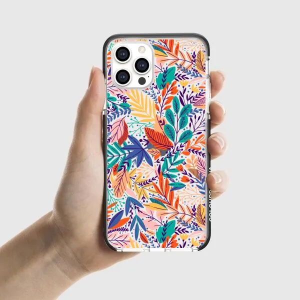 iPhone Case - Bright Tropical Leaf