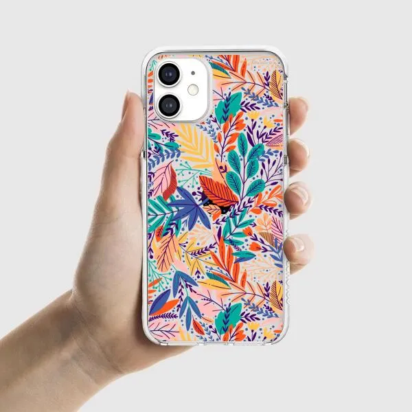 iPhone Case - Bright Tropical Leaf