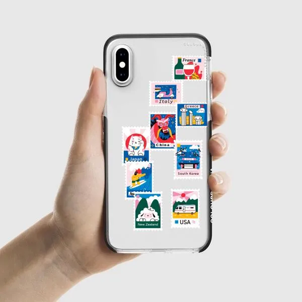 iPhone Case - Postage Mail Stamps