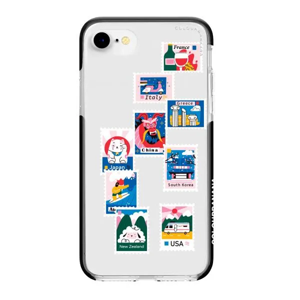 iPhone Case - Postage Mail Stamps