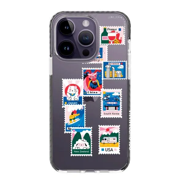 iPhone Case - Postage Mail Stamps