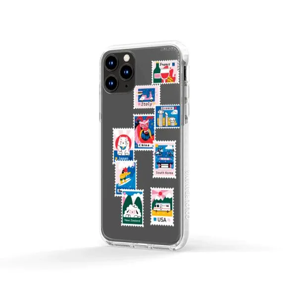 iPhone Case - Postage Mail Stamps