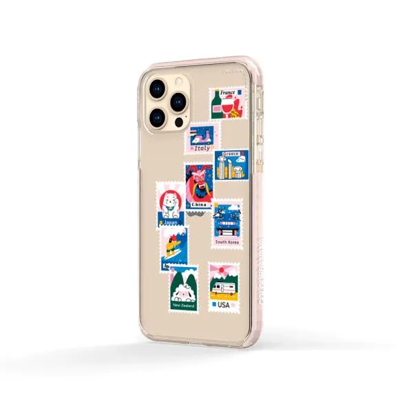 iPhone Case - Postage Mail Stamps