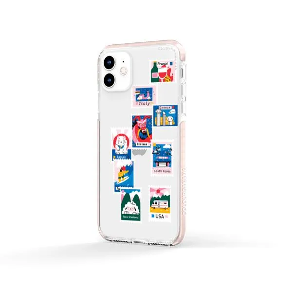 iPhone Case - Postage Mail Stamps