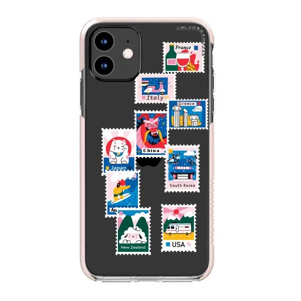 iPhone Case - Postage Mail Stamps