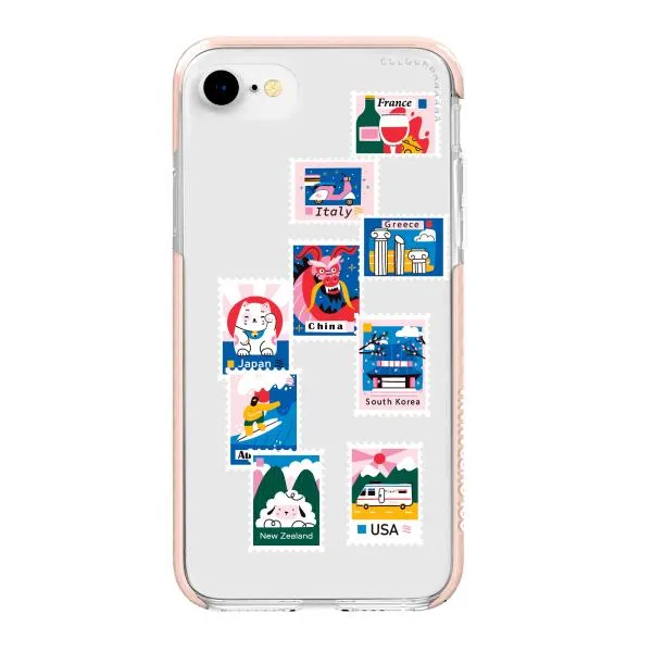 iPhone Case - Postage Mail Stamps