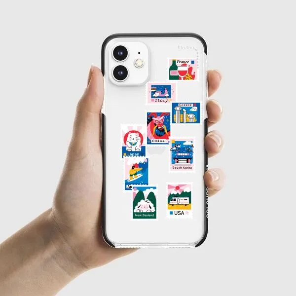 iPhone Case - Postage Mail Stamps