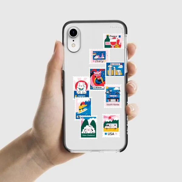 iPhone Case - Postage Mail Stamps