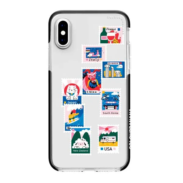 iPhone Case - Postage Mail Stamps