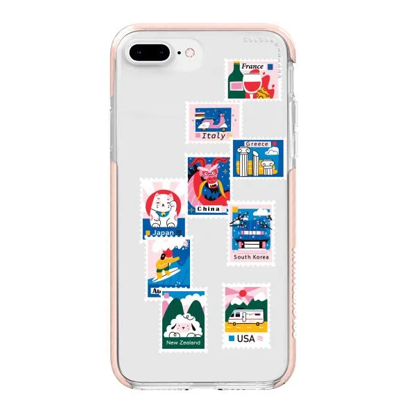 iPhone Case - Postage Mail Stamps