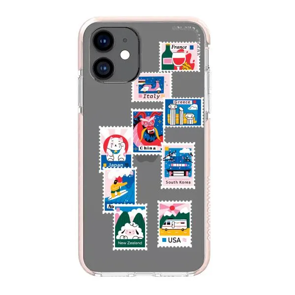 iPhone Case - Postage Mail Stamps