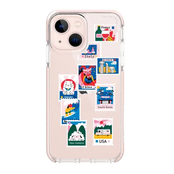 iPhone Case - Postage Mail Stamps