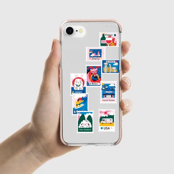 iPhone Case - Postage Mail Stamps