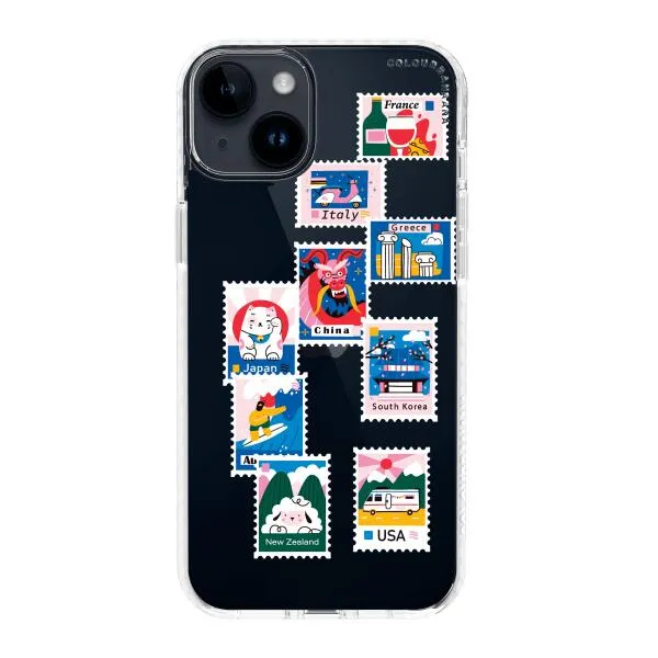 iPhone Case - Postage Mail Stamps