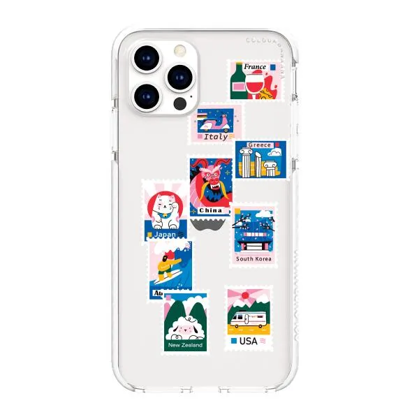 iPhone Case - Postage Mail Stamps