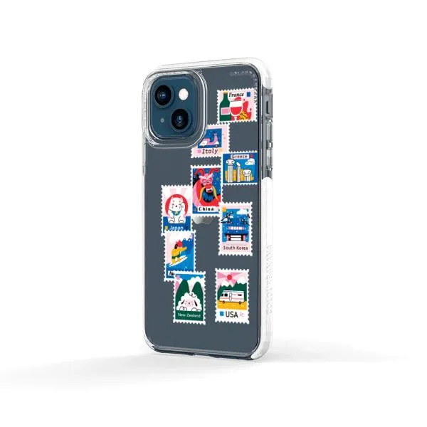 iPhone Case - Postage Mail Stamps