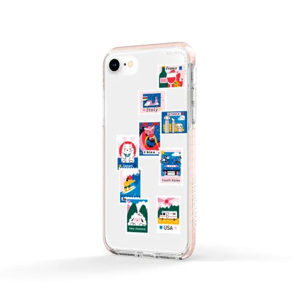 iPhone Case - Postage Mail Stamps