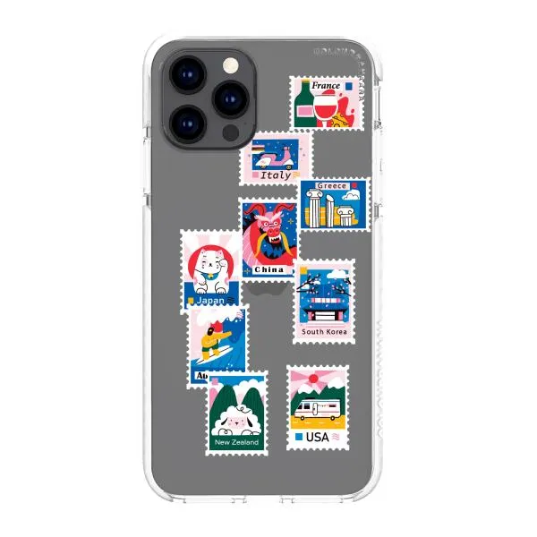 iPhone Case - Postage Mail Stamps