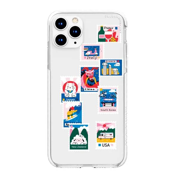 iPhone Case - Postage Mail Stamps