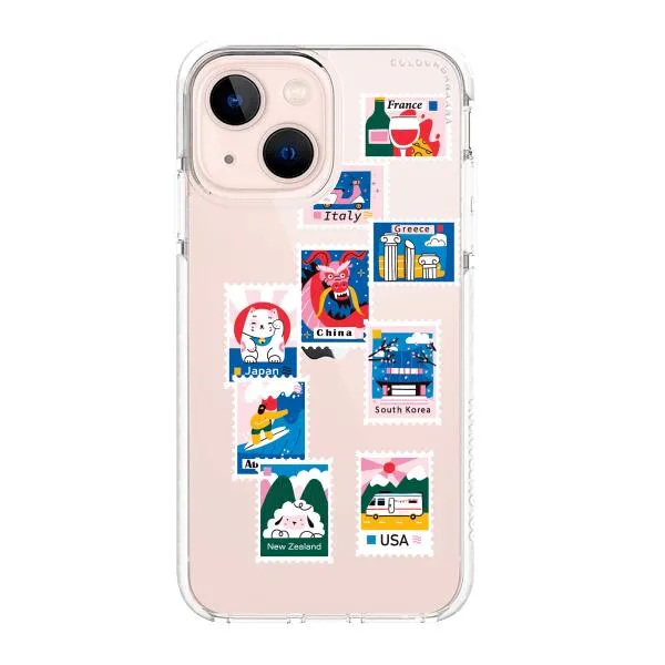 iPhone Case - Postage Mail Stamps