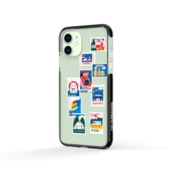 iPhone Case - Postage Mail Stamps