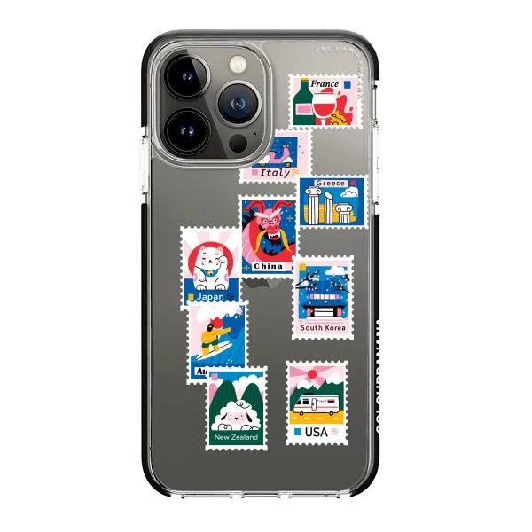 iPhone Case - Postage Mail Stamps