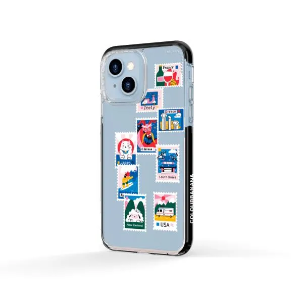 iPhone Case - Postage Mail Stamps