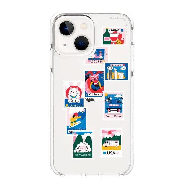 iPhone Case - Postage Mail Stamps