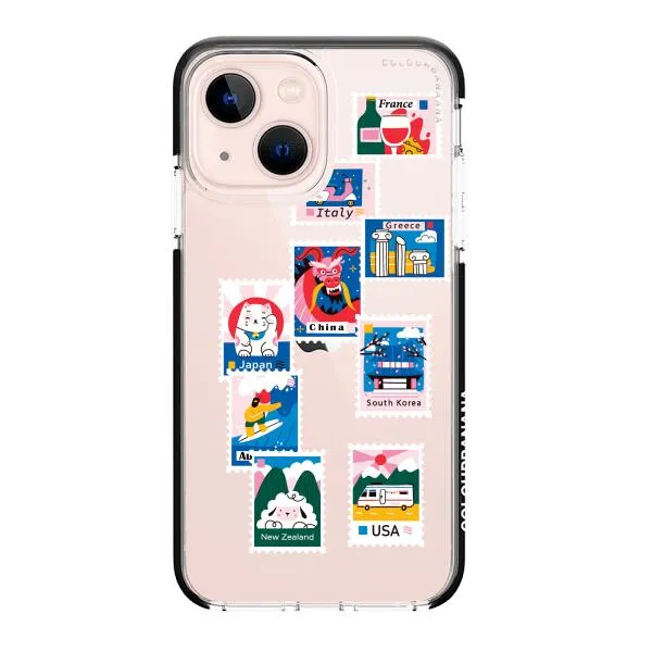 iPhone Case - Postage Mail Stamps