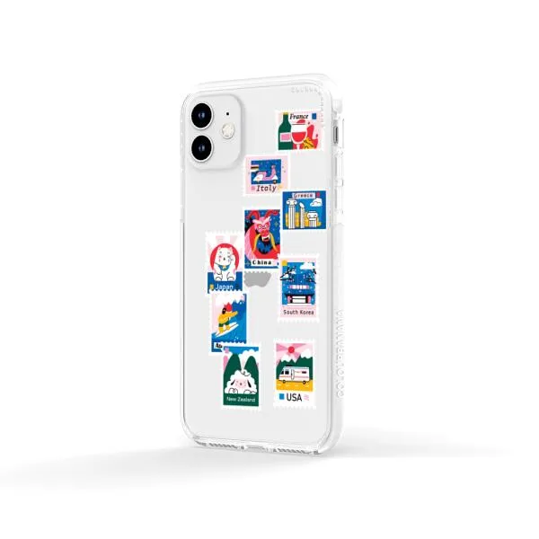 iPhone Case - Postage Mail Stamps