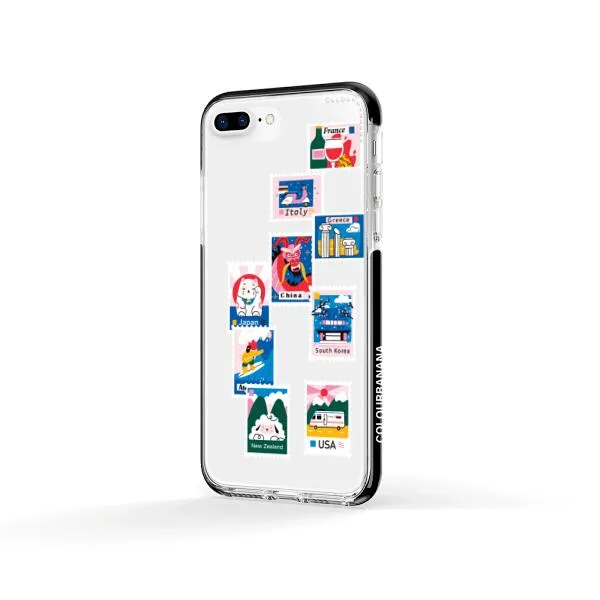 iPhone Case - Postage Mail Stamps