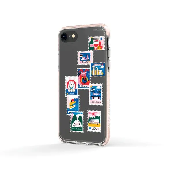 iPhone Case - Postage Mail Stamps