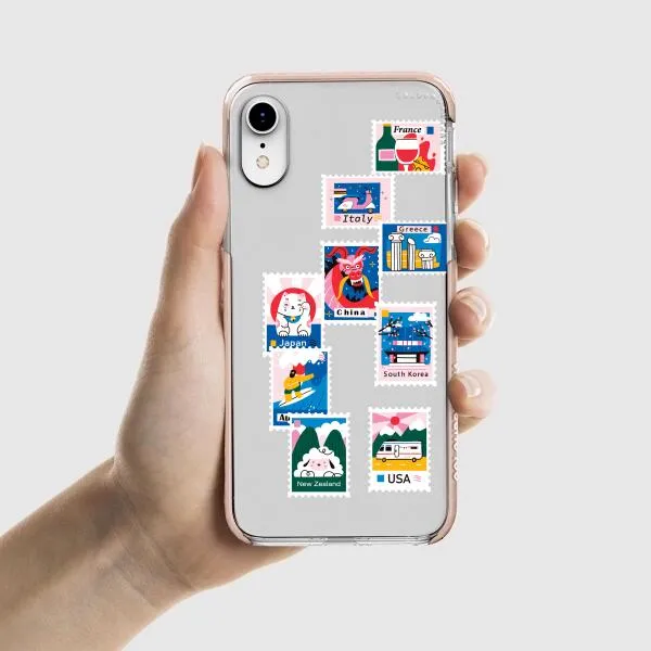 iPhone Case - Postage Mail Stamps