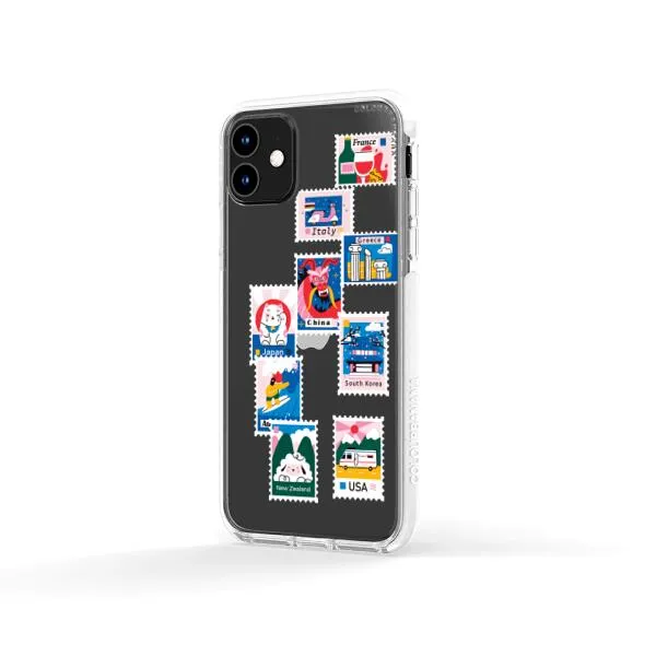 iPhone Case - Postage Mail Stamps