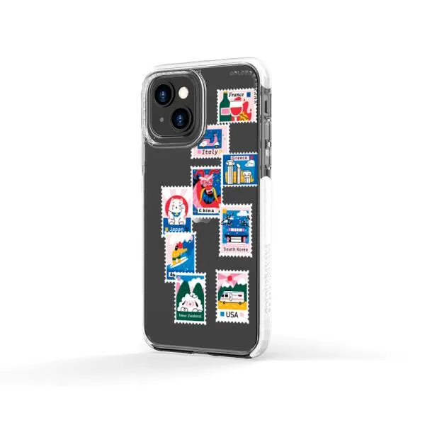 iPhone Case - Postage Mail Stamps