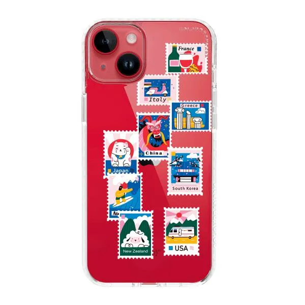 iPhone Case - Postage Mail Stamps