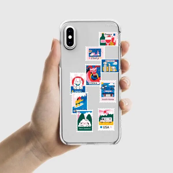 iPhone Case - Postage Mail Stamps