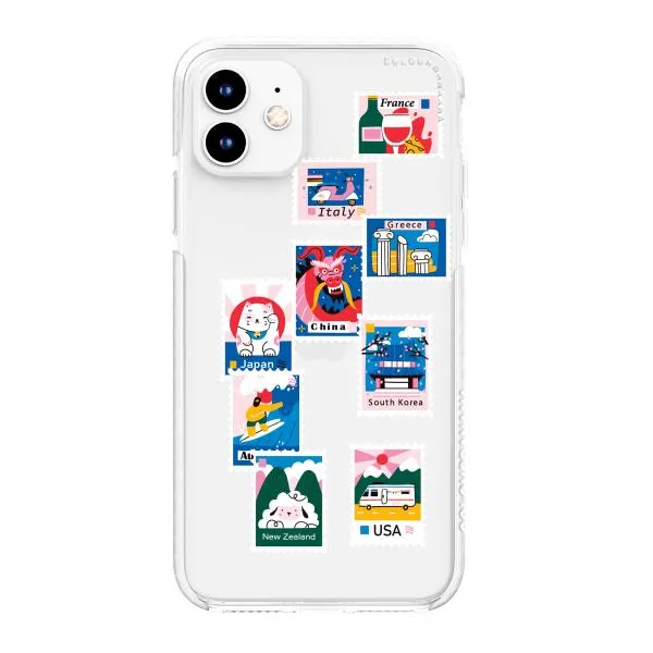 iPhone Case - Postage Mail Stamps