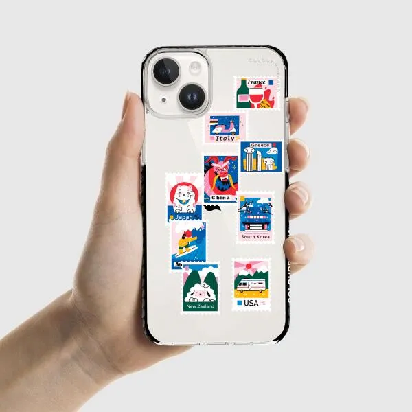 iPhone Case - Postage Mail Stamps